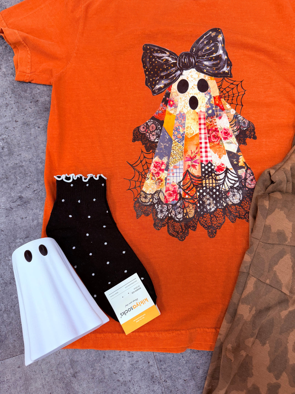 Patchwork & Potions Ghost Tee