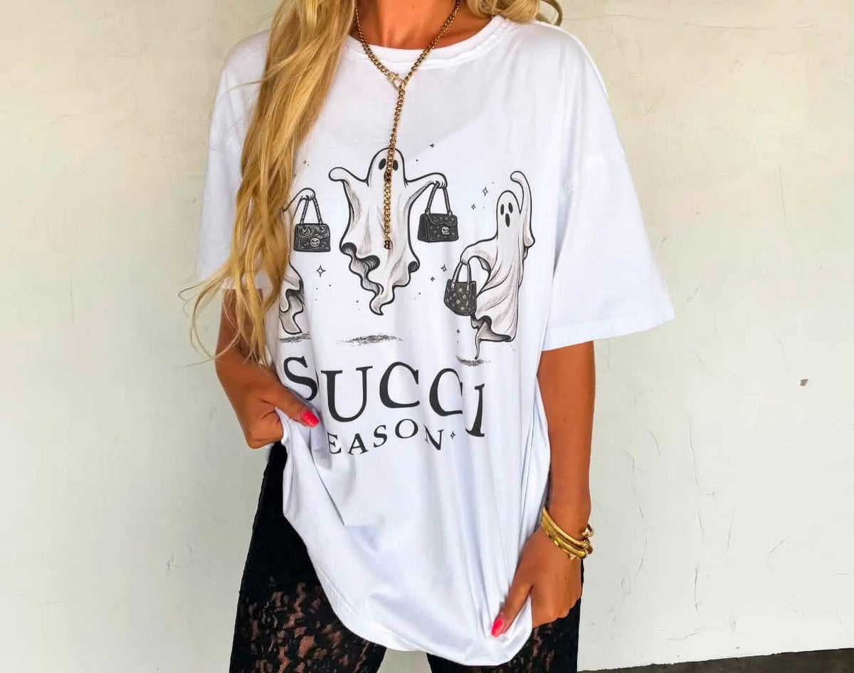 Spooky & Boujee Ghost Tee