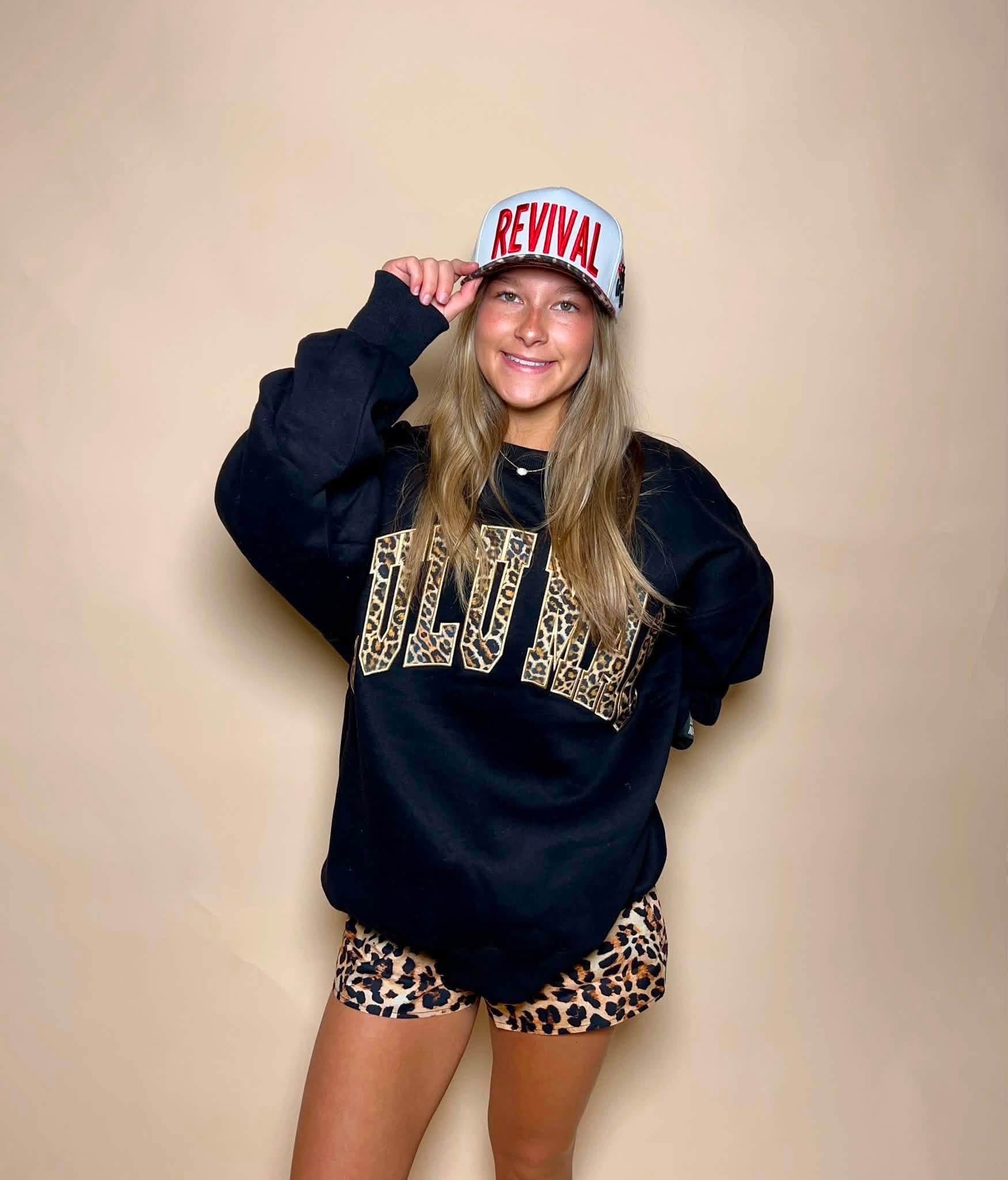 Lulu Cheetah Crewneck