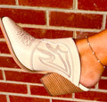 Western Heeled Mules