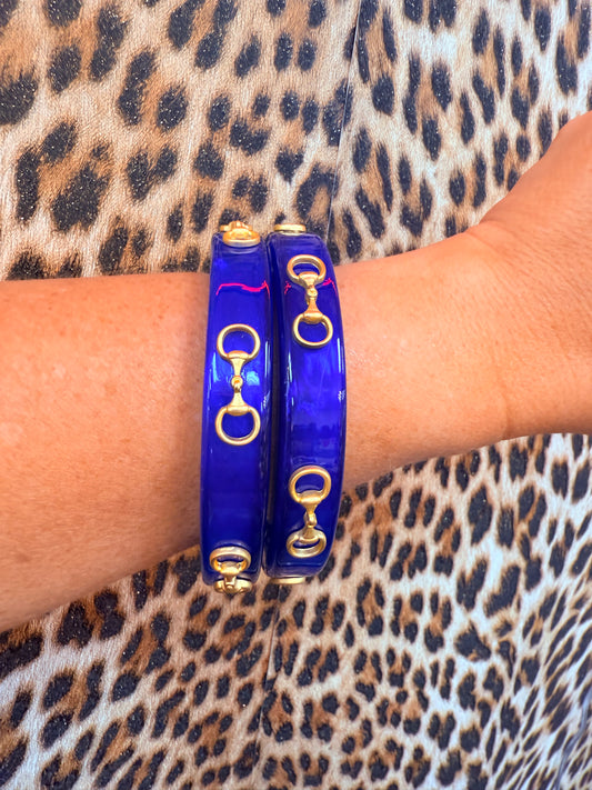 Horsebit Risen Bangle