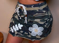 Wildflower Camo Skirt