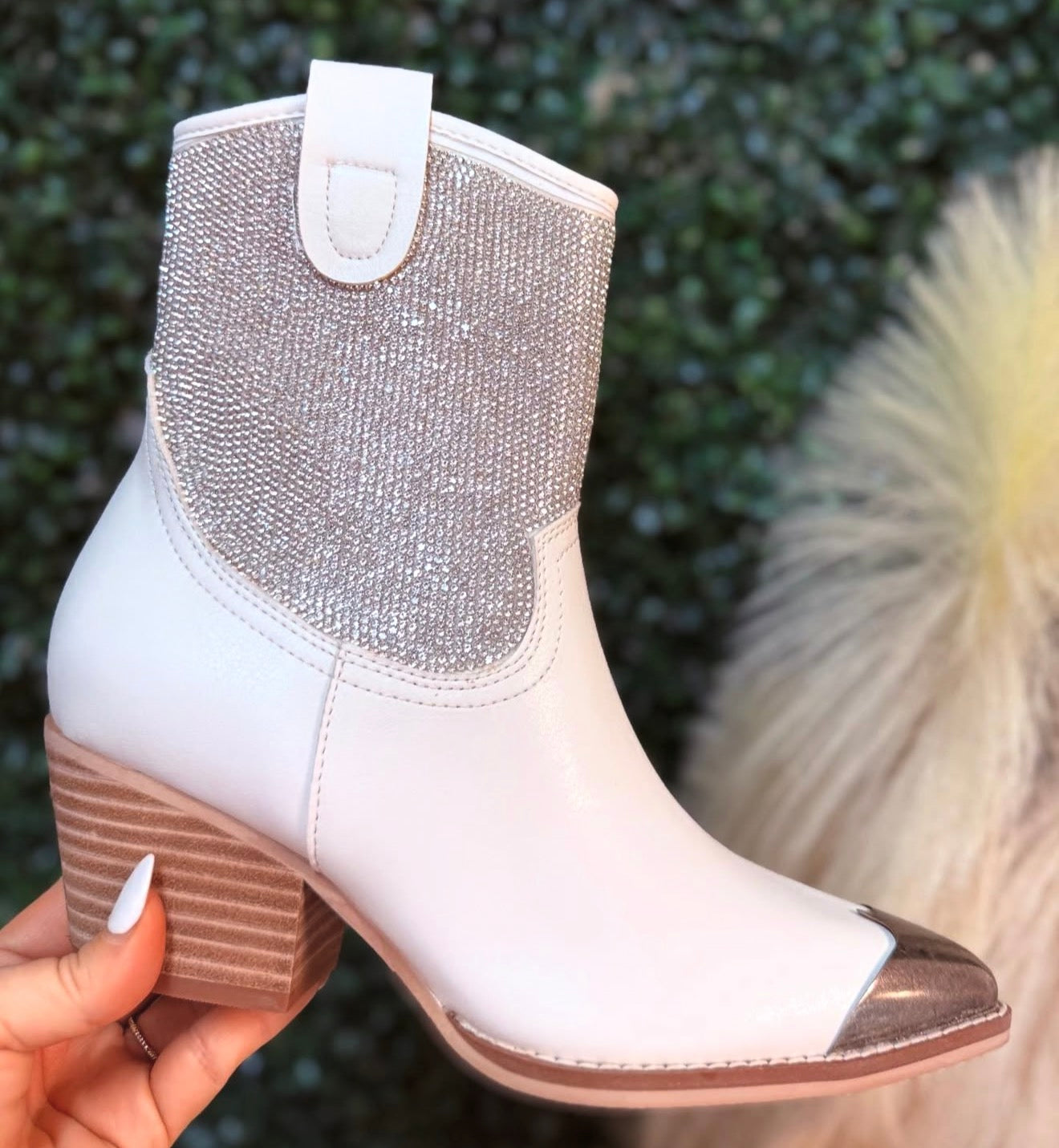 The Champagne Cowgirl Bootie