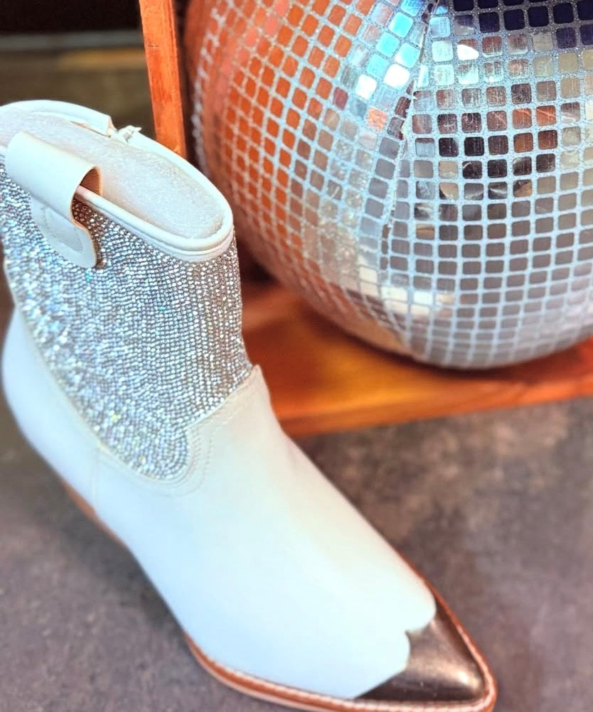The Champagne Cowgirl Bootie