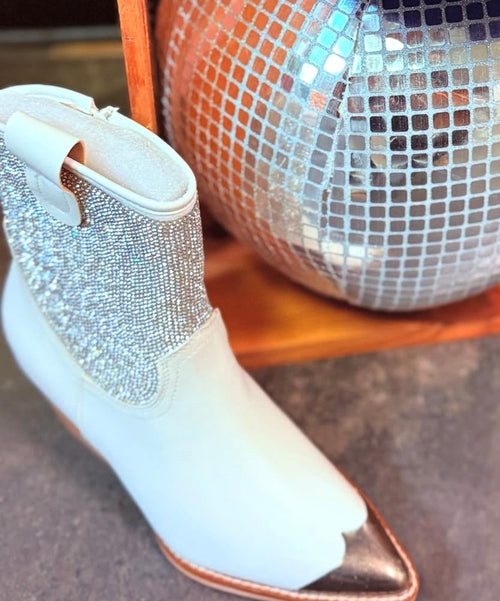 The Champagne Cowgirl Bootie