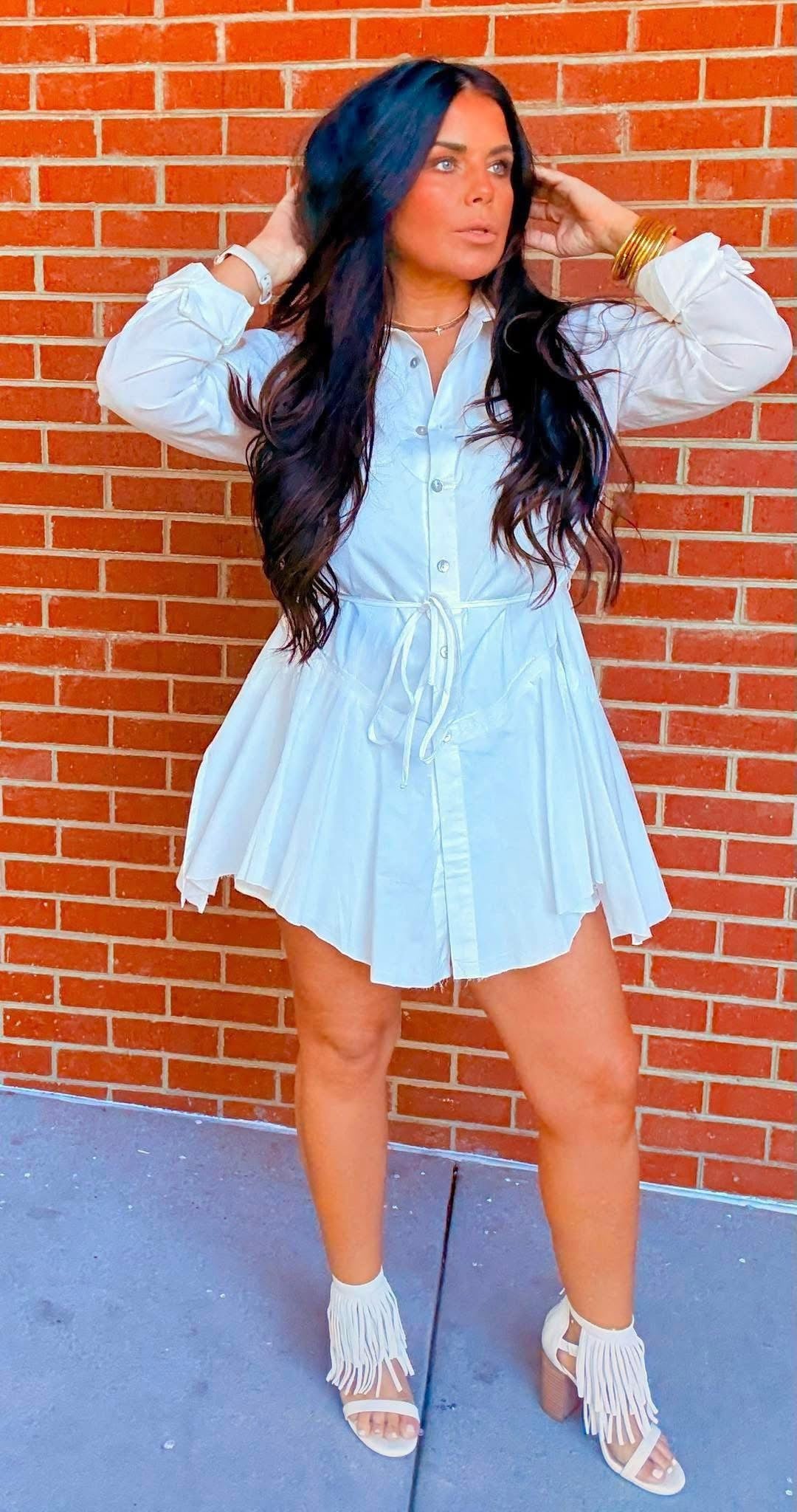 Button Down Romper