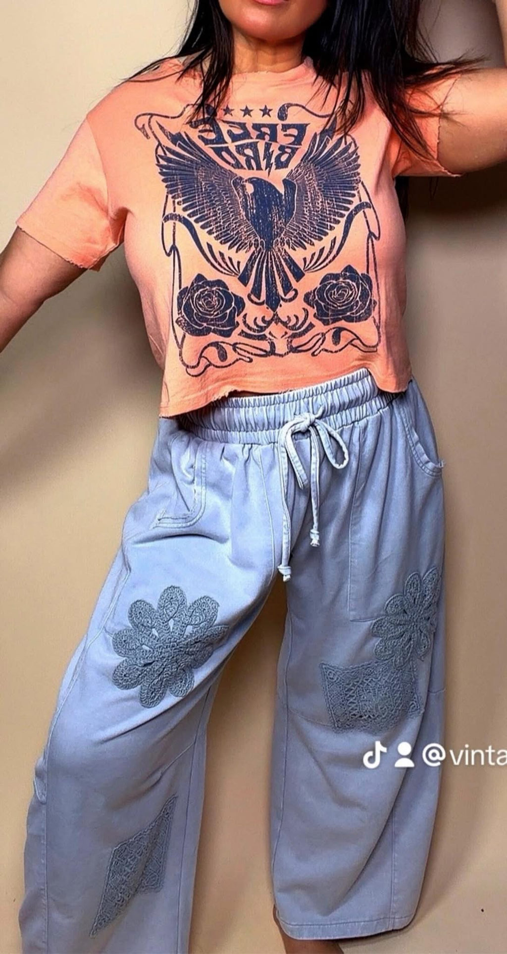 Grey Skies Patchwork Lounge Pants