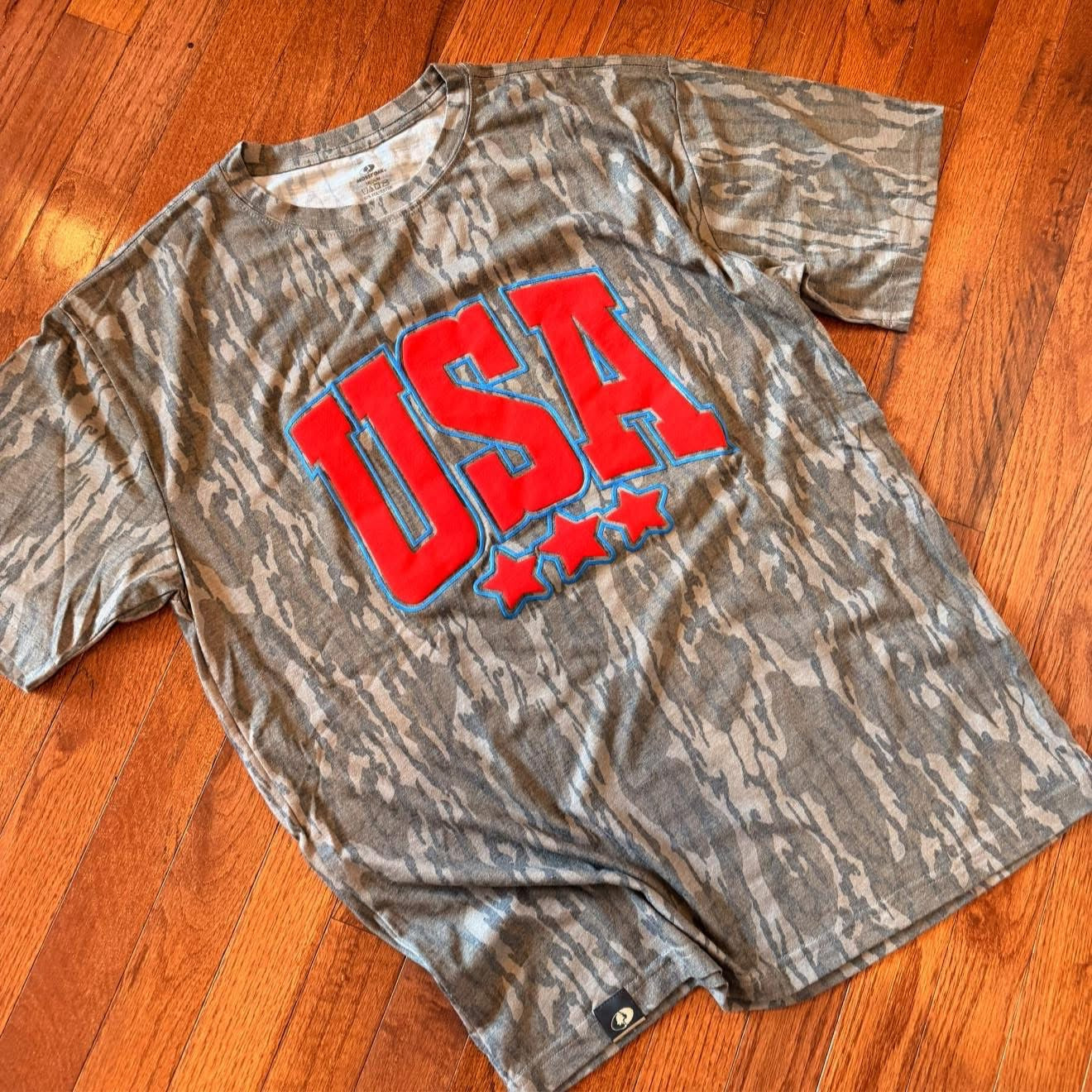Stars, Stripes & Mossy Nights Tee