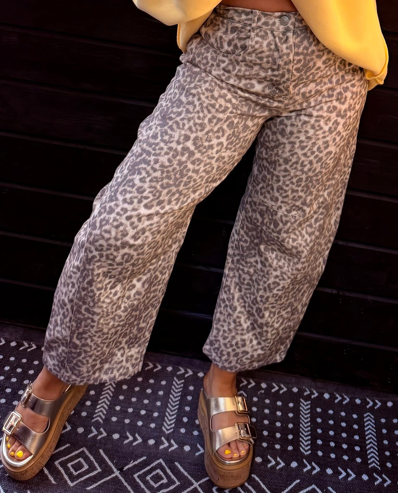 Wild Side Barrel Jeans