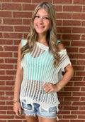 Coastal Drift Sweater