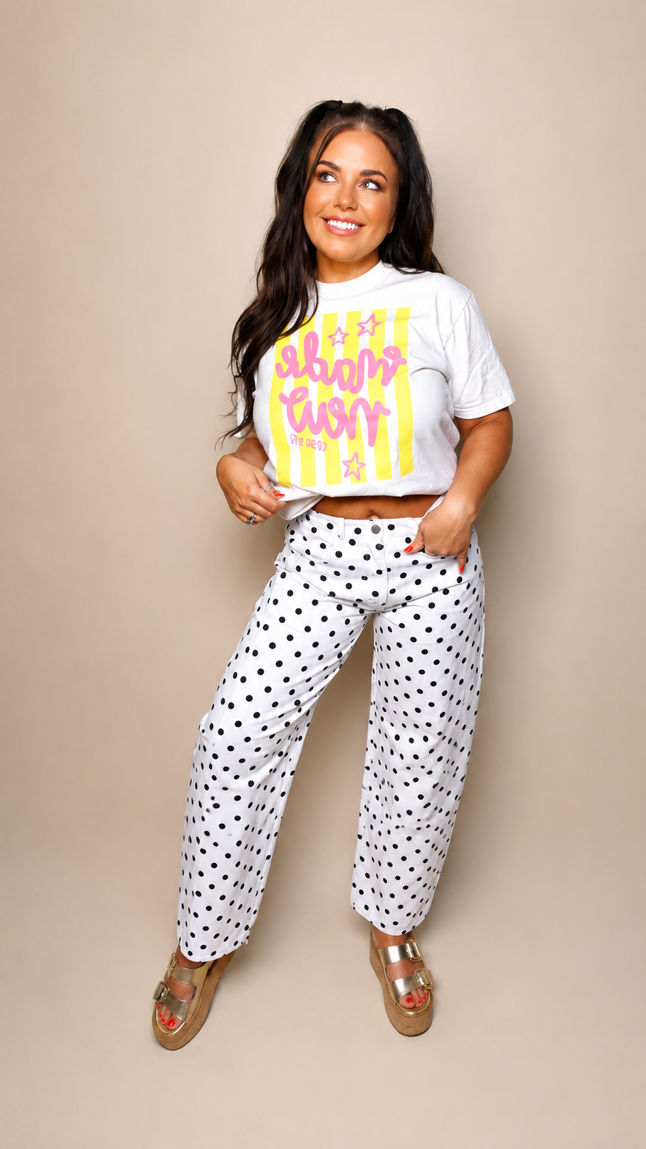 Dottie Day Barrel Pants