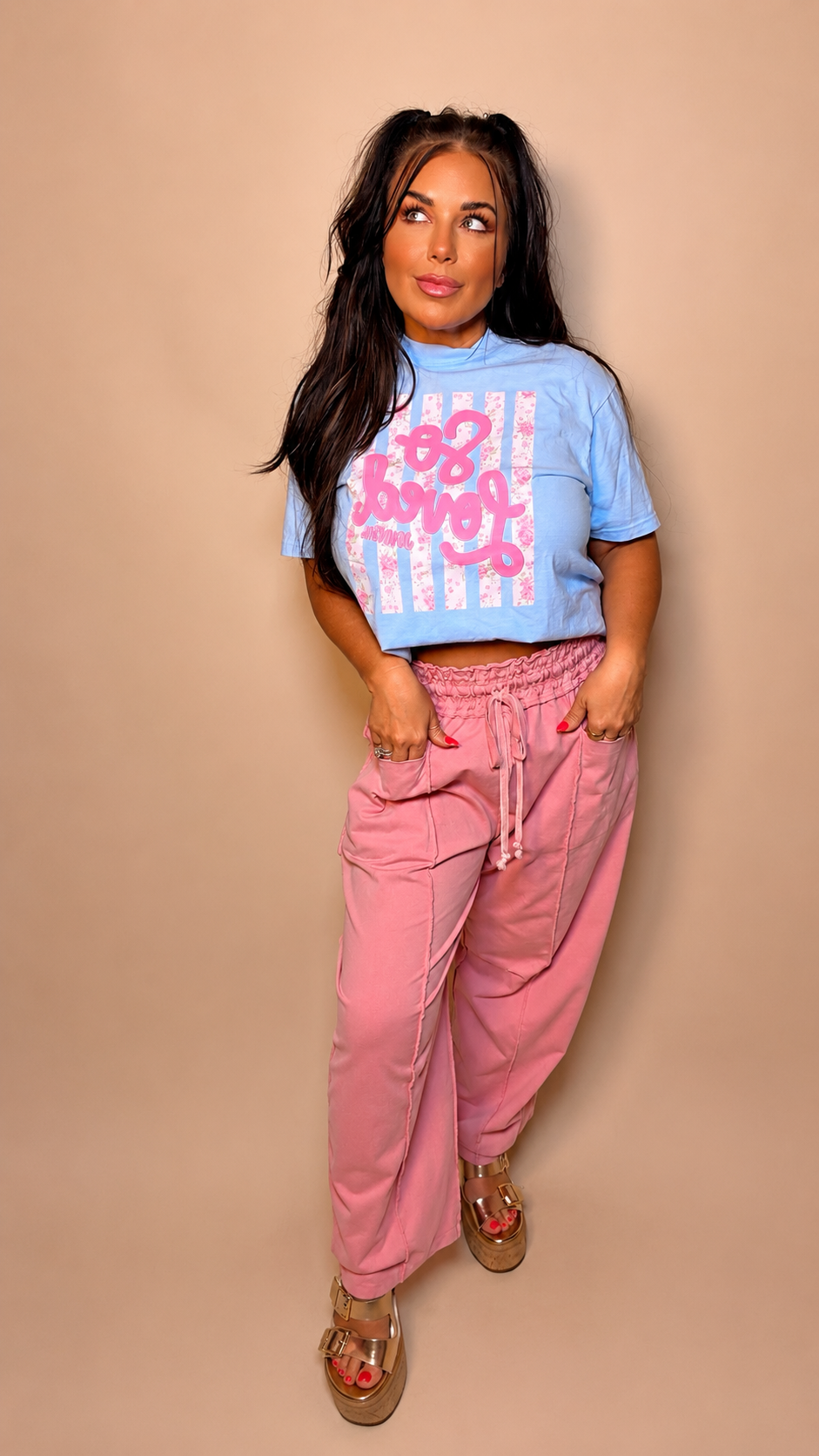 So Loved Floral Tee
