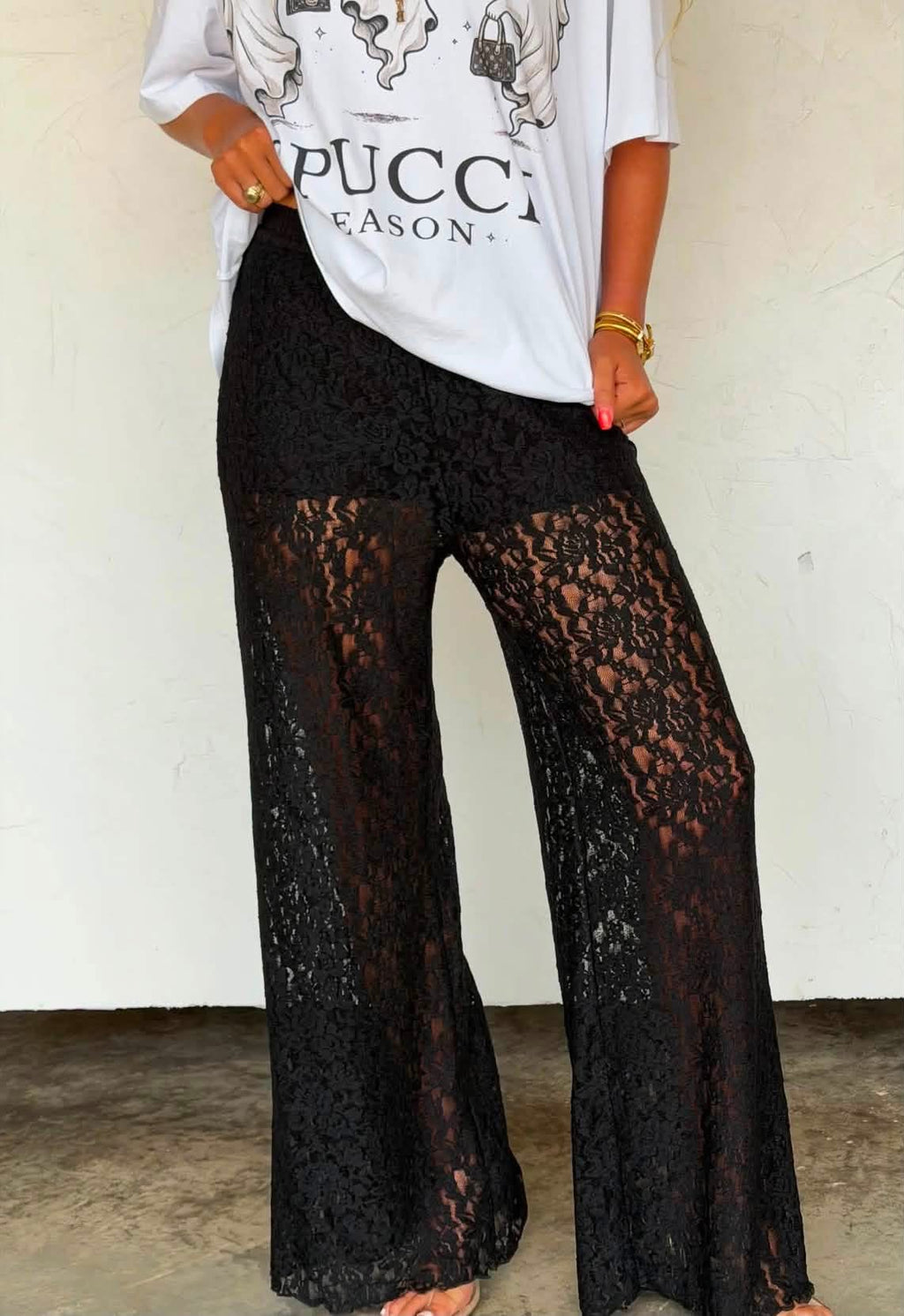 After Midnight Lace Pants