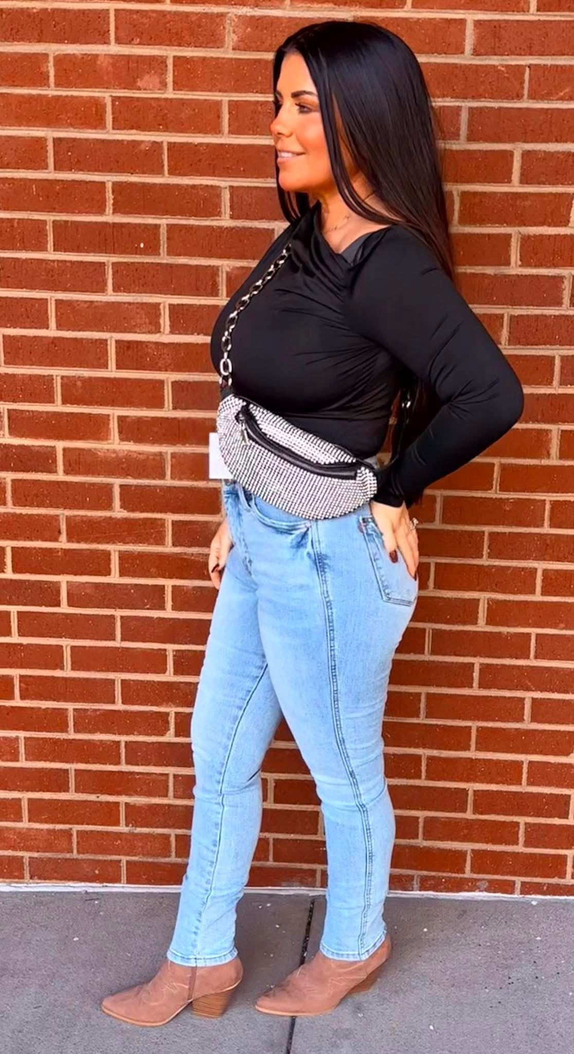 Vintage Wash Skinny Jeans