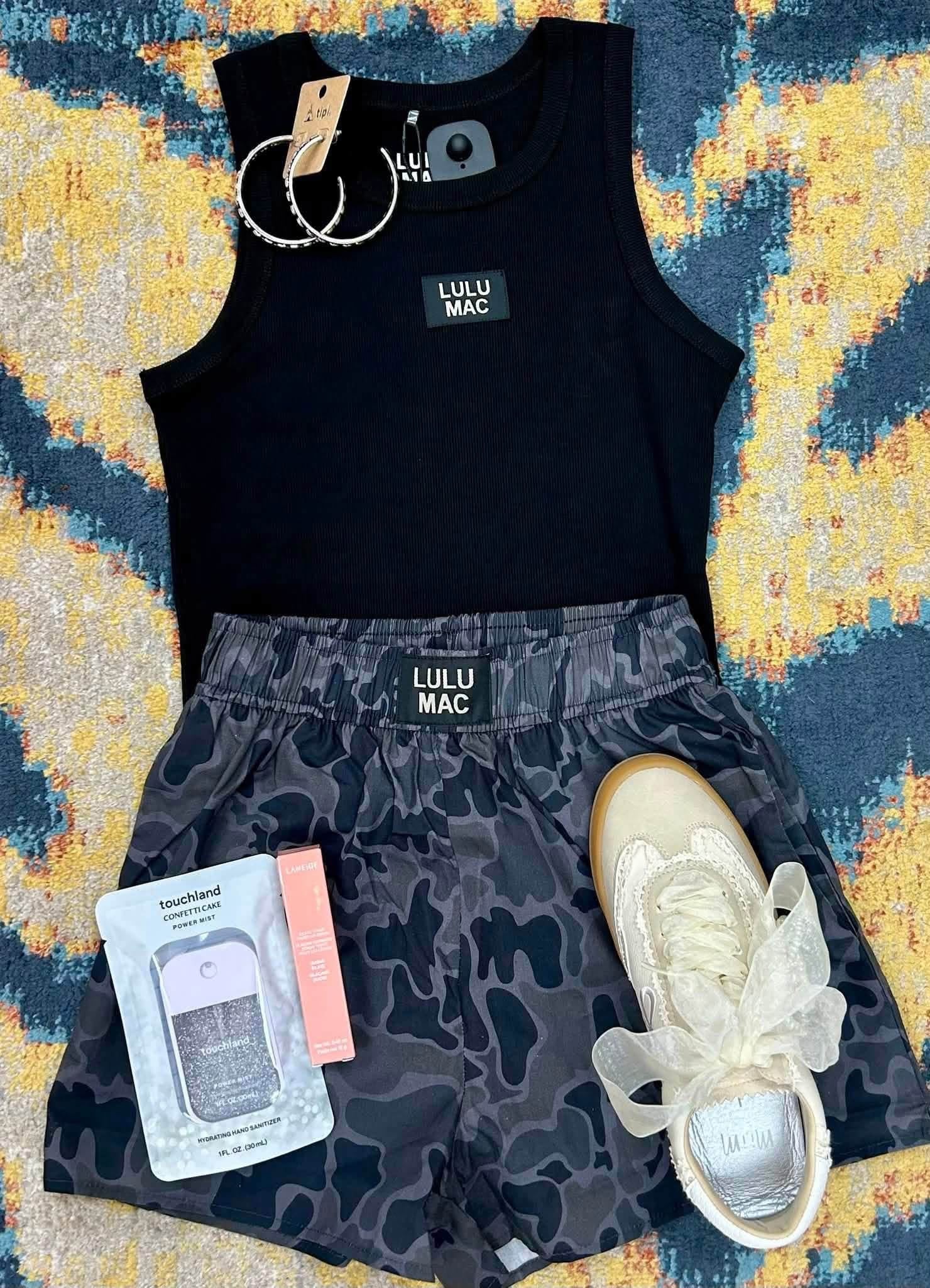 Lulu CamoMidnight shorts